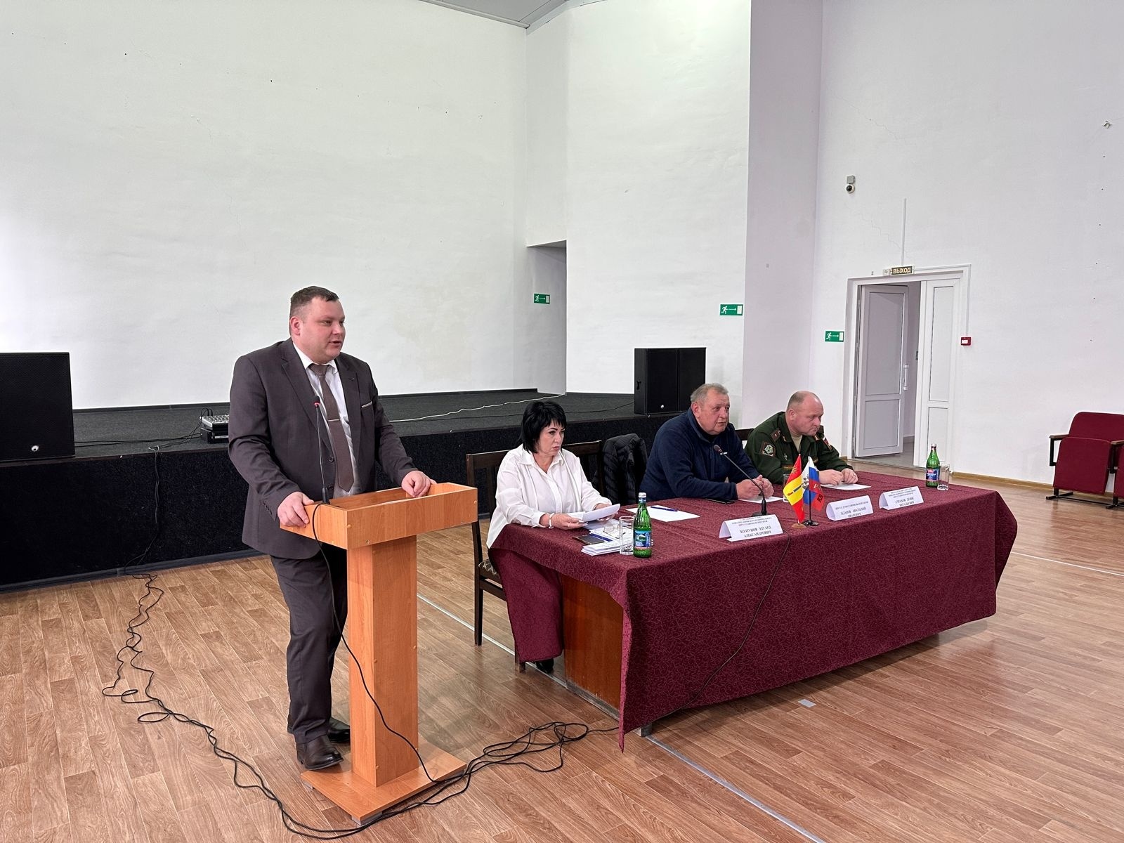 Участие в ежегодном отчете представителей органов местного самоуправления Новоалександровского муниципального округа перед населением.
